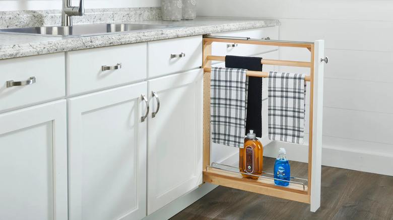 Rev-A-Shelf Towel Bar Filler Pullout