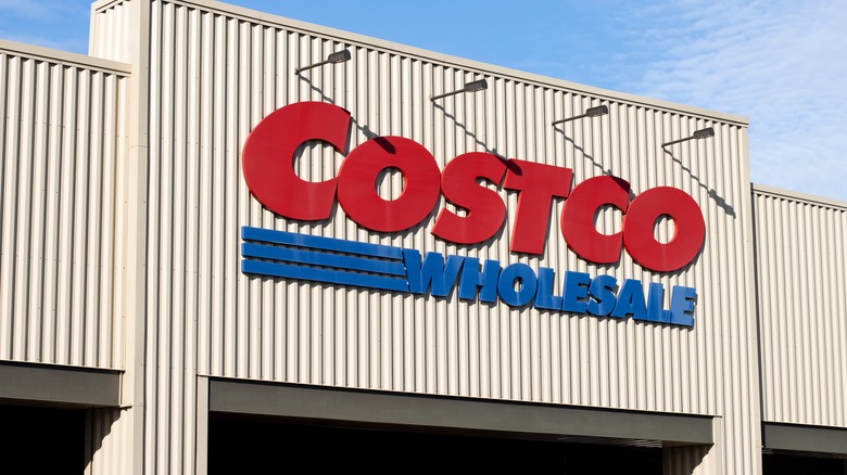 costco's sign over front entrance