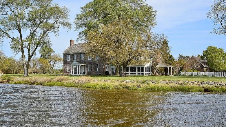 Lake view of home