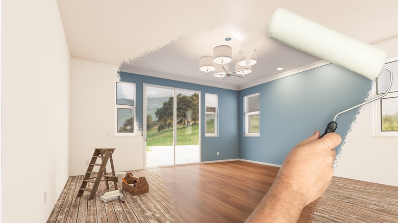 Updating home with paint