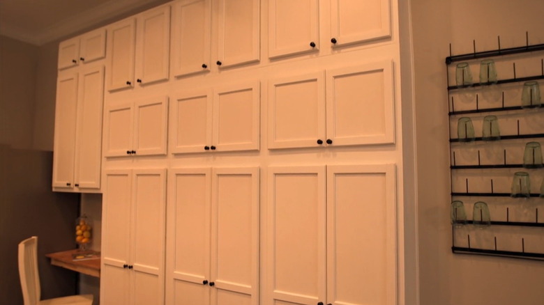 slim kitchen cabinets