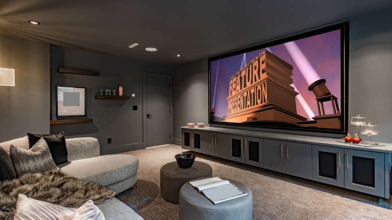 Home theater room 