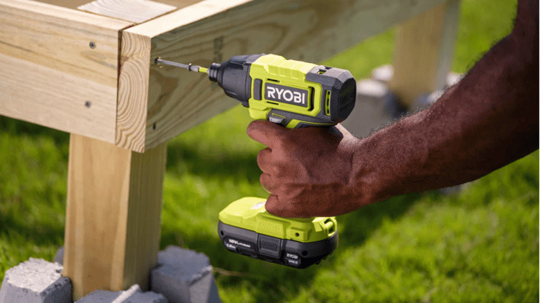 The Ryobi One+ 18V 1/4-Inch Impact Driver