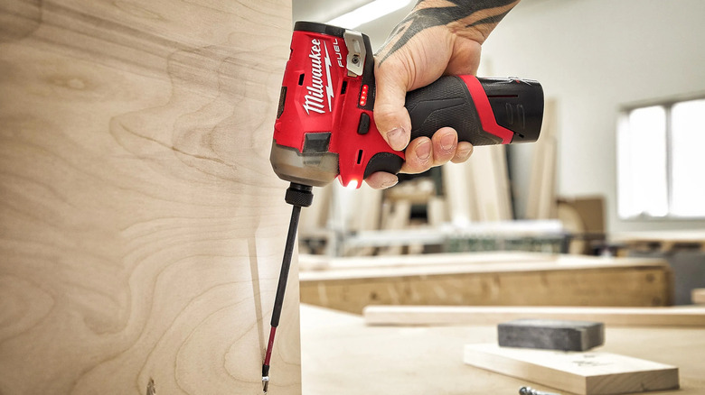 The Milwaukee M12 Fuel Surge 12V ¼-Inch Impact Driver