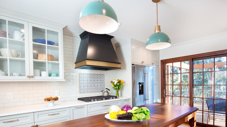 A contemporary classic renovation remodeling kitchen interior design in a modern residential home.
