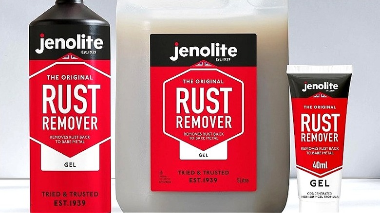 Jenolite rust remover gel
