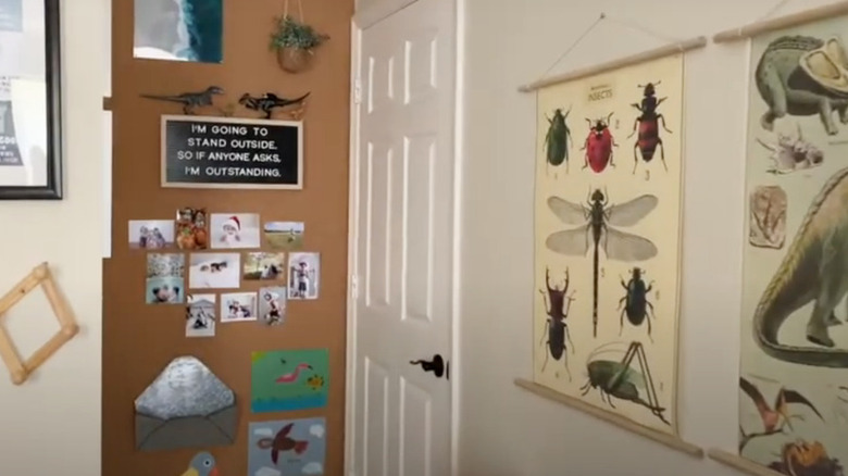 cork board wall