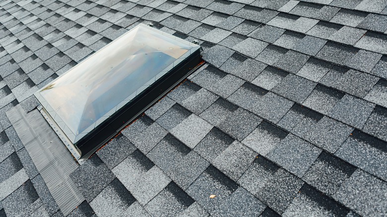 clean roof shingles