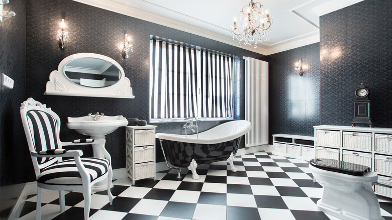 elegant bathroom