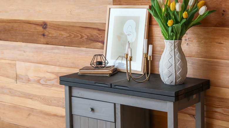 Dresser in hall