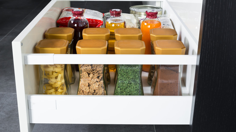 spices in jars