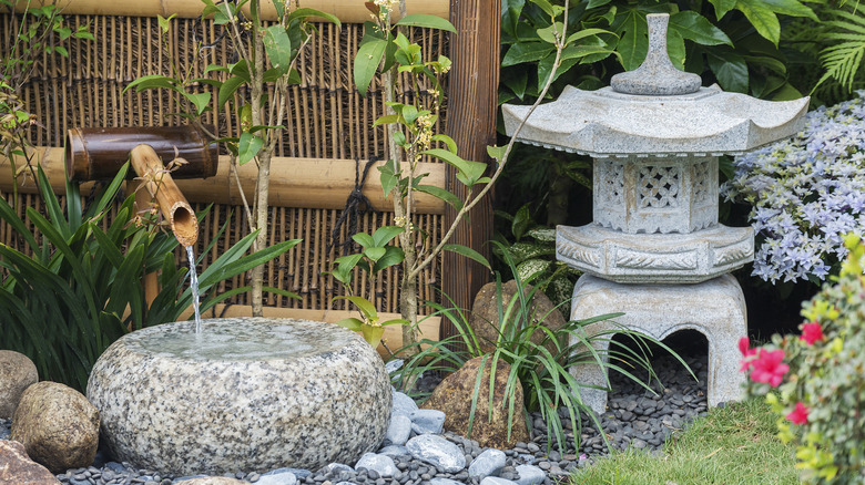 Feng shui yard features