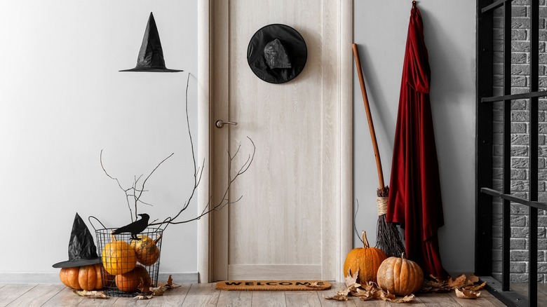Witchy front entrance