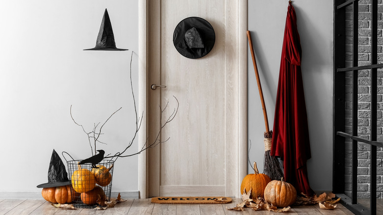 Witchy front entrance