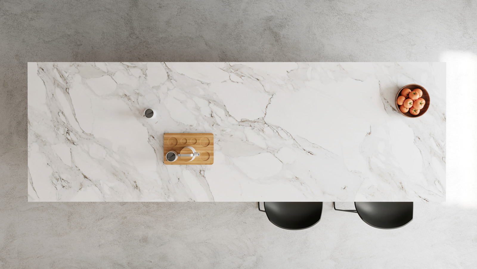 Get The Look Of Marble Countertops On A Budget With TikTok's Dollar
