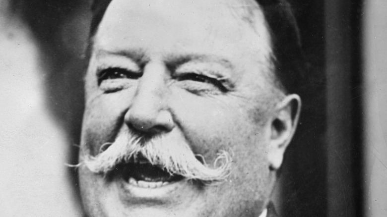 close up of Howard Taft