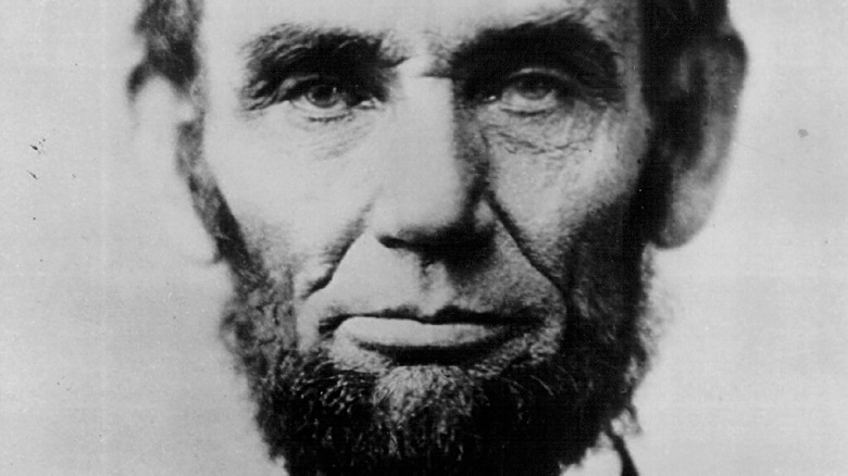 close up of President Abraham Lincoln