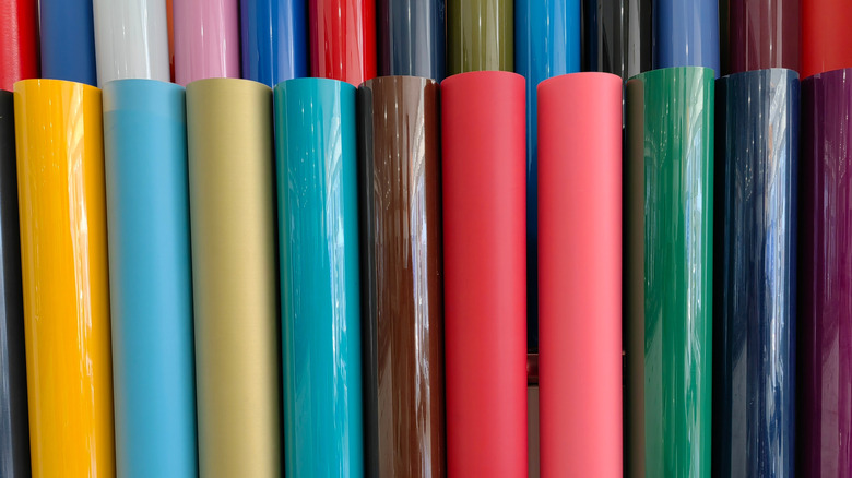 rolls of heat transfer vinyl