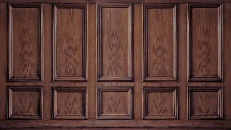 Wood paneling