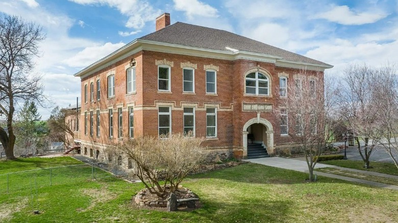 Historic schoolhouse converted to residence