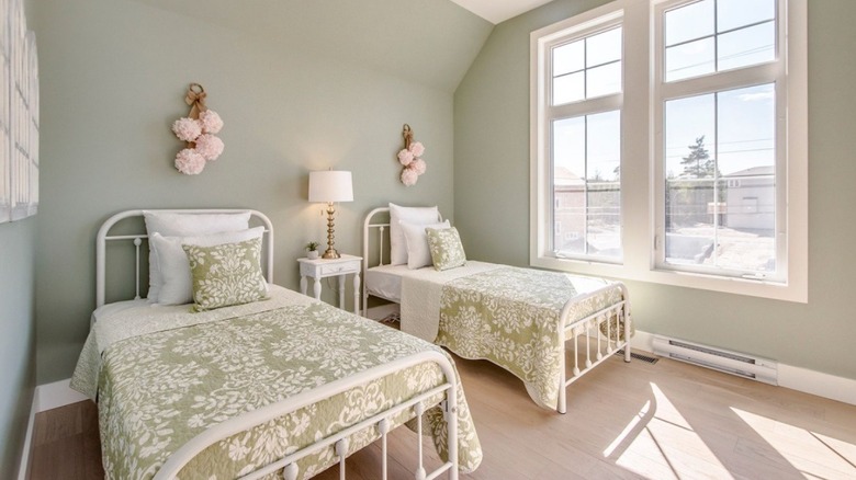October Mist on bedroom walls