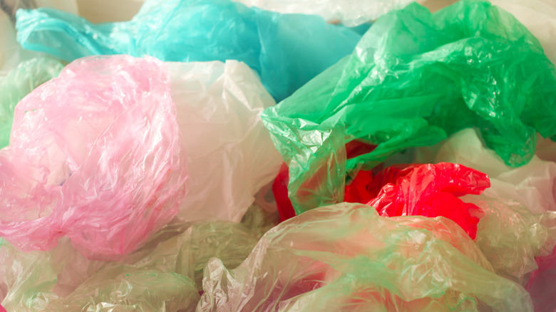 plastic grocery bags