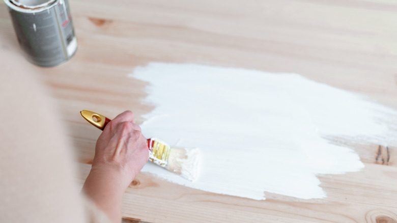 Painting furniture