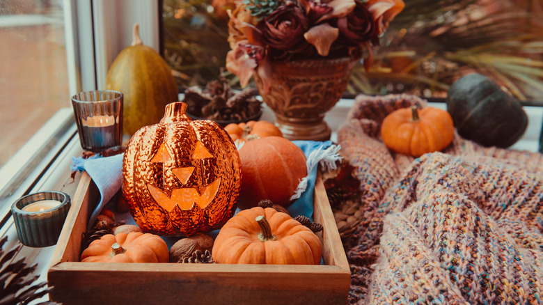 decorative pumpkin decor