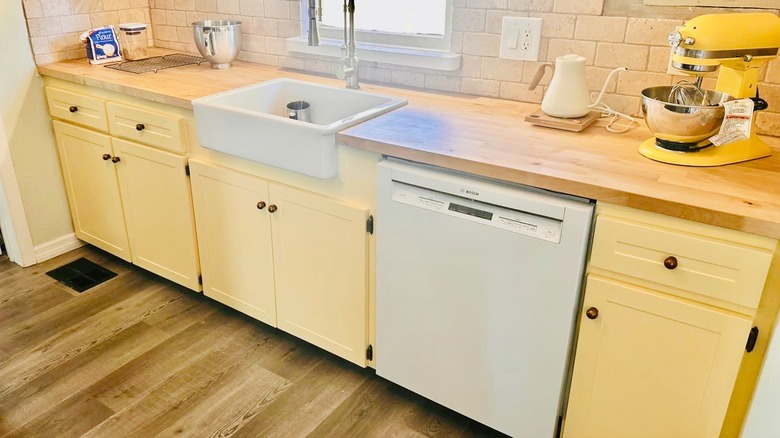Kitchen cabinets after makeover