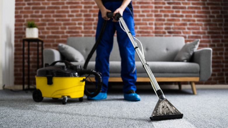 Professional carpet cleaning