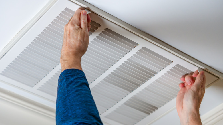 opening air vent
