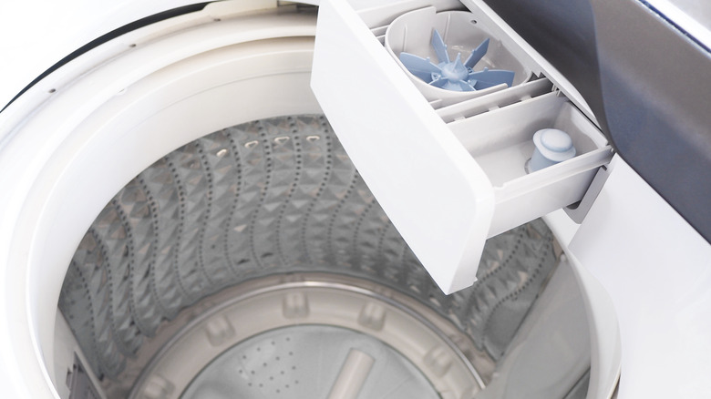 Inside of washing machine
