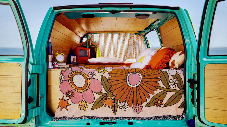 interior of mystery machine