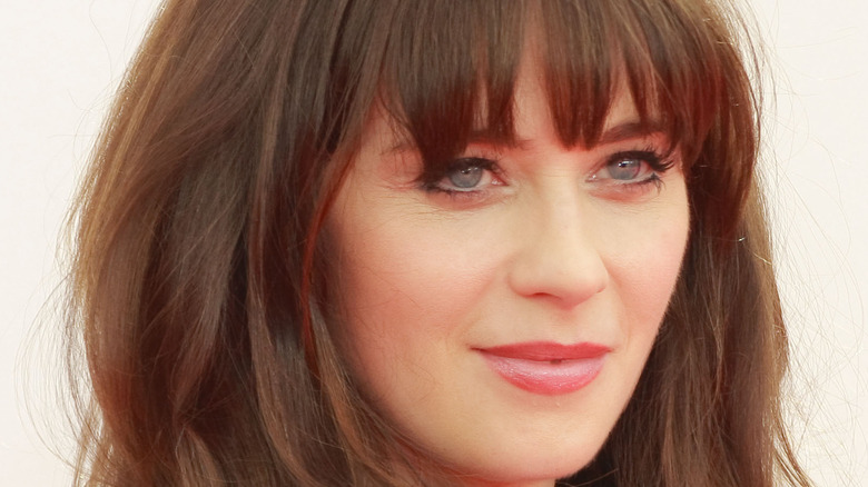 Zooey Deschanel smiling