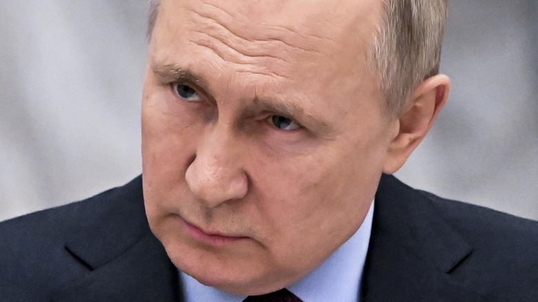 Closeup Vladimir Putin