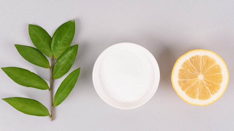 natural detergents on table