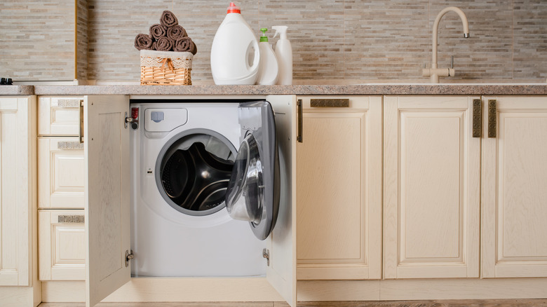 washing machine and detergent