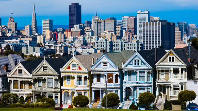 San Francisco Painted lady houses