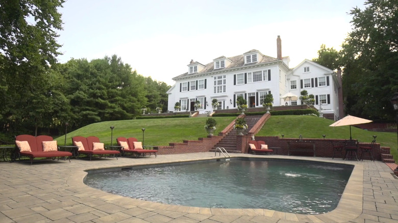 View of Money Pit backyard