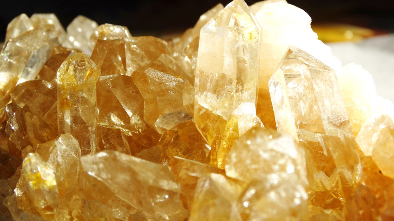 Citrine cluster