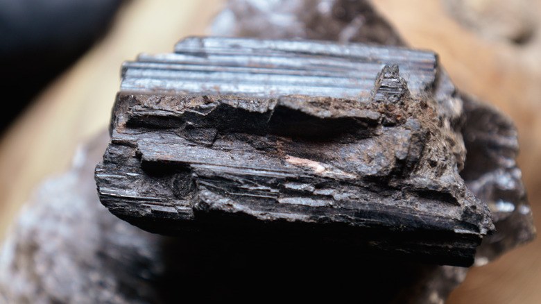 Black Tourmaline close-up