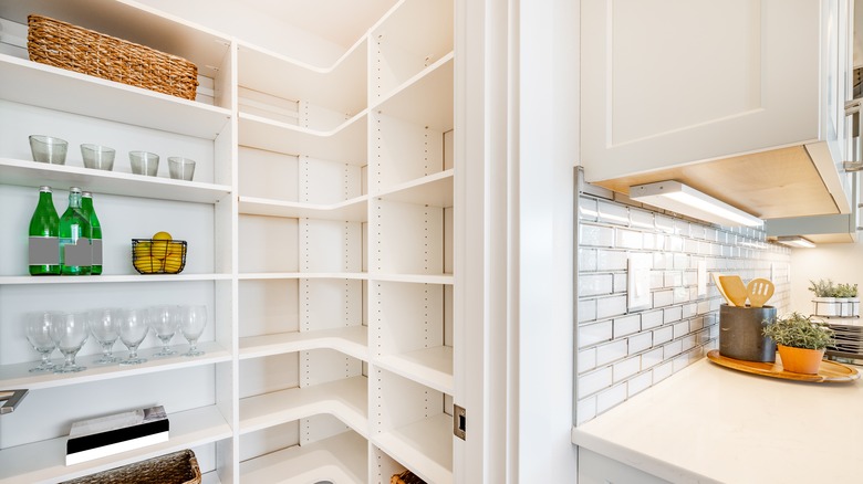 large kitchen pantry