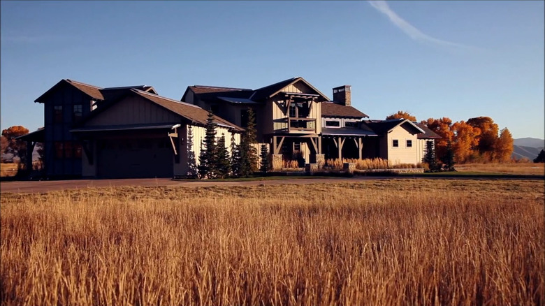The exterior of HGTV's 2012 Dream Home in the plains