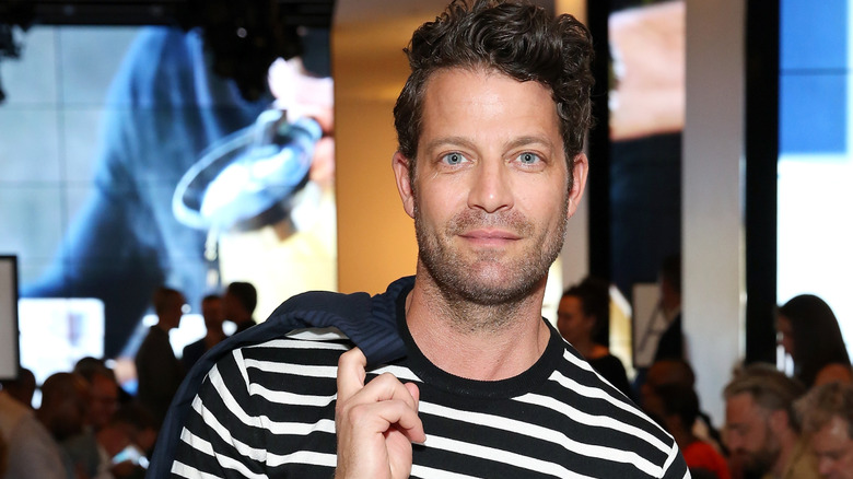 Interior designer Nate Berkus smiling