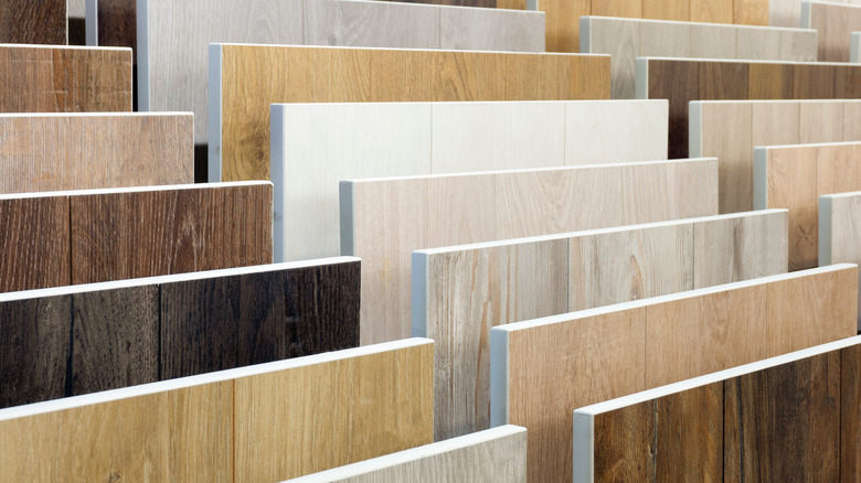 vinyl flooring samples