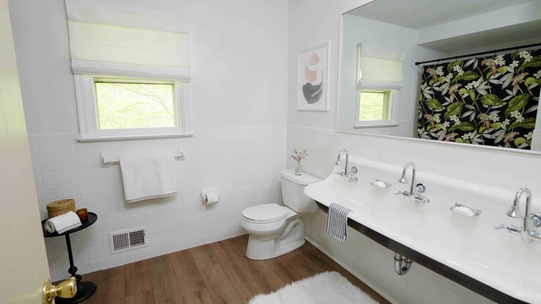 Bathroom renovation by Hilary Farr