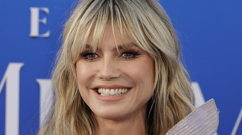 Heidi Klum smiling at event