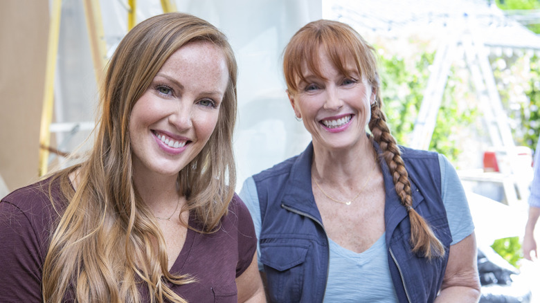Karen Laine and Mina Starsiak Hawk
