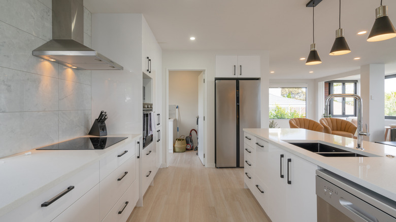 Modern and stylish kitchen space