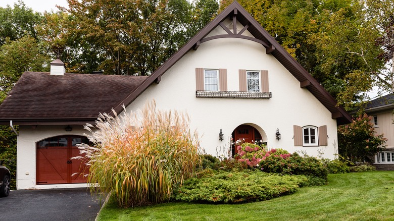 stucco cottage